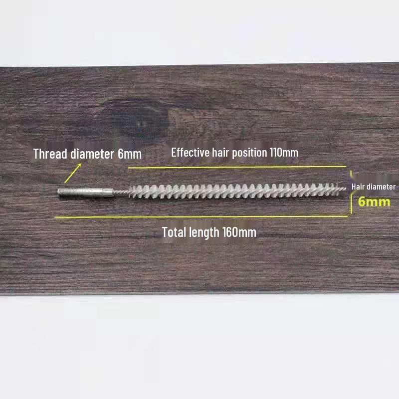 Nylon Bristle Mechanical Pipe & Condenser Cleaning Brush