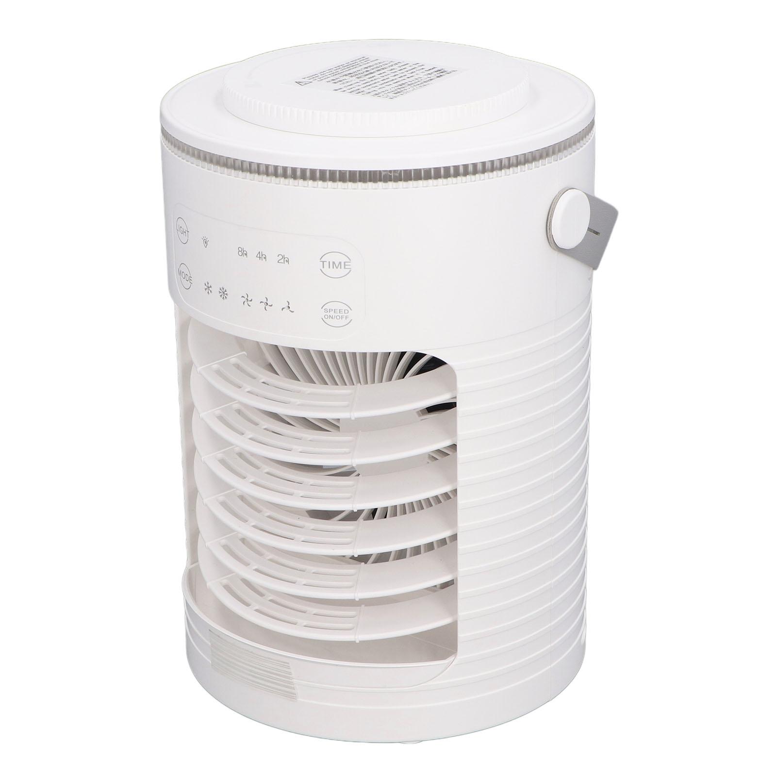 

Настольный охлаждающий вентилятор 3 скорости ветра 2 распыления тумана регулировка угла водонепроницаемый портативный настольный вентилятор увлажнитель