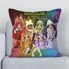 R-rainbow High Pillow Cases for Bed Cushion Cover Pillowcase 40*40 Decorative Pillowcases 40x40 Short Plush Cushions Covers Sofa