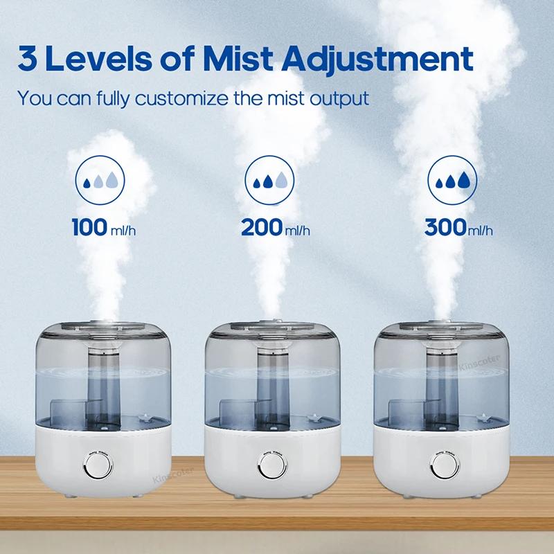3L Air Humidifier Professional Large Capacity Home Humidifier Plant Mist Aroma Diffuser with Remote Control Timer