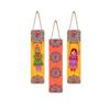 Dancing Puppets Designer Wooden Wall Hanging Decoration Items For Home, Multi