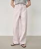 OSTKAKA Essential Wide Denim Pants Light Pink