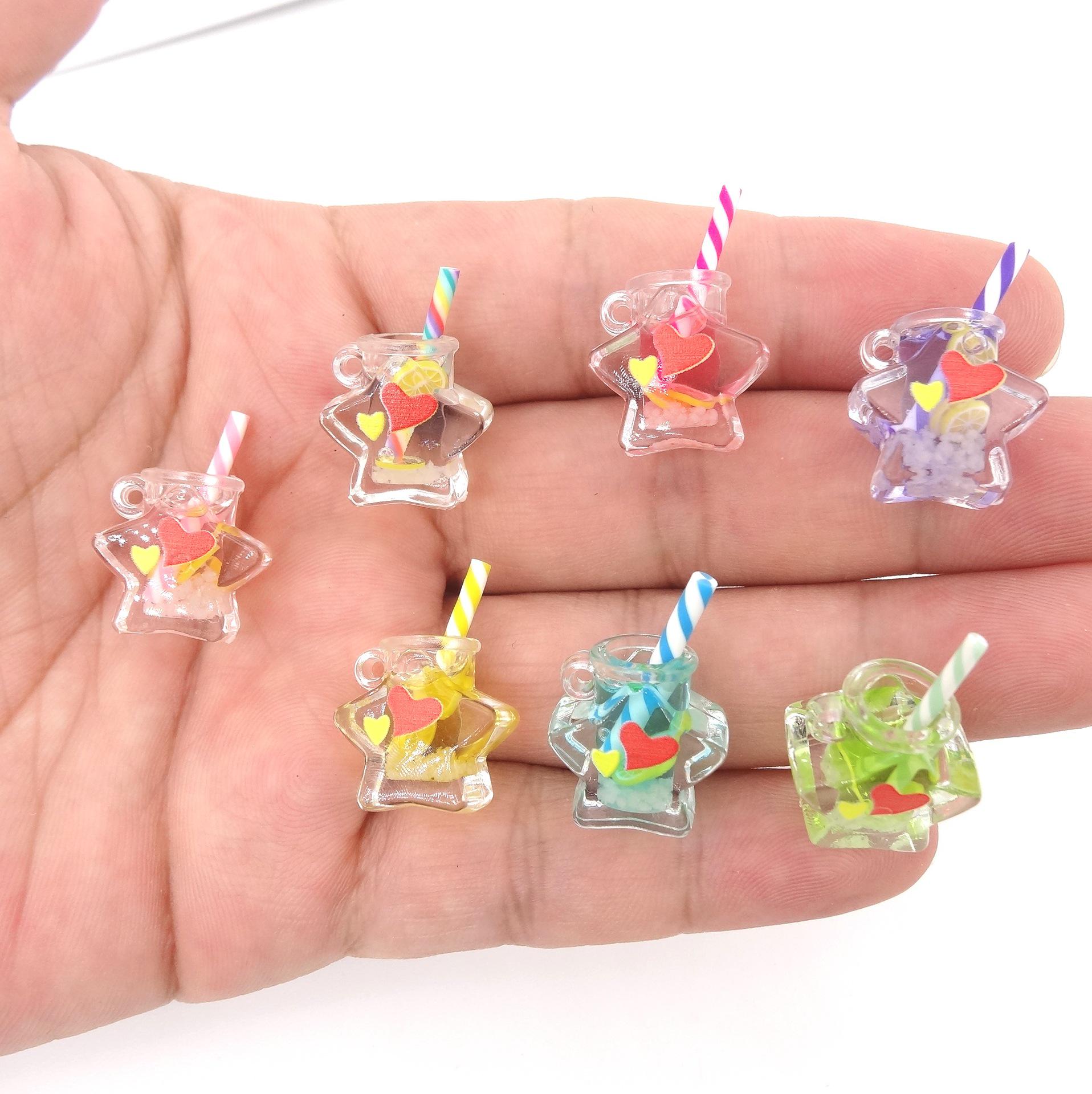 

Мультяшная светящаяся банка из-под молока DIY аксессуары: Серьги Медовый горшочек, Подвеска, Резинка для волос, Зажим, Креативный крем-клей, Брелок для телефона.