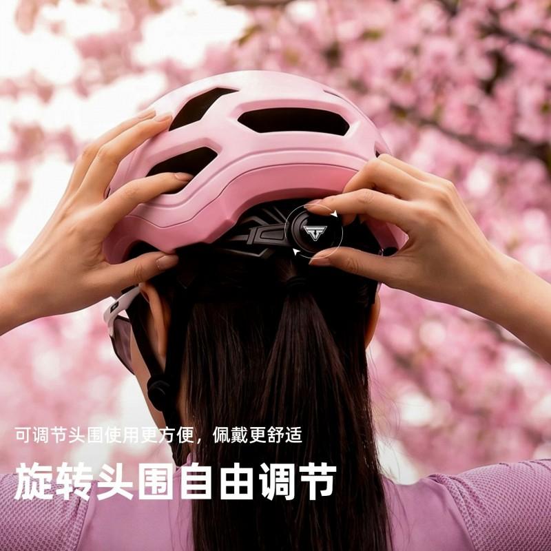 TOSUOD Cycling Helmet Women Men Adult Bike Full Coverage Ventilated Safety Mountain Road Biking