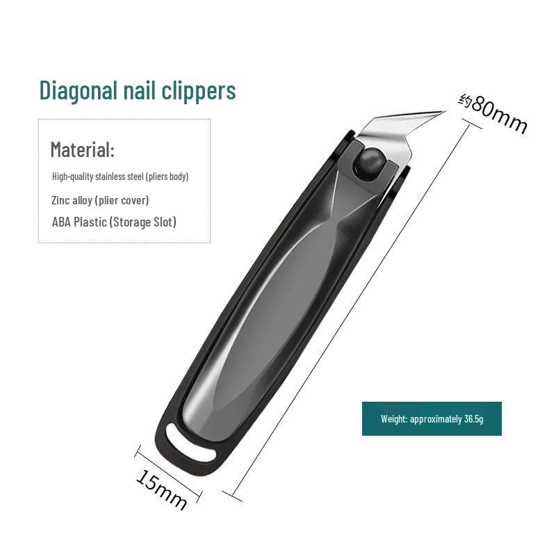 Large Stainless Steel Nail Clippers & Scissors Set