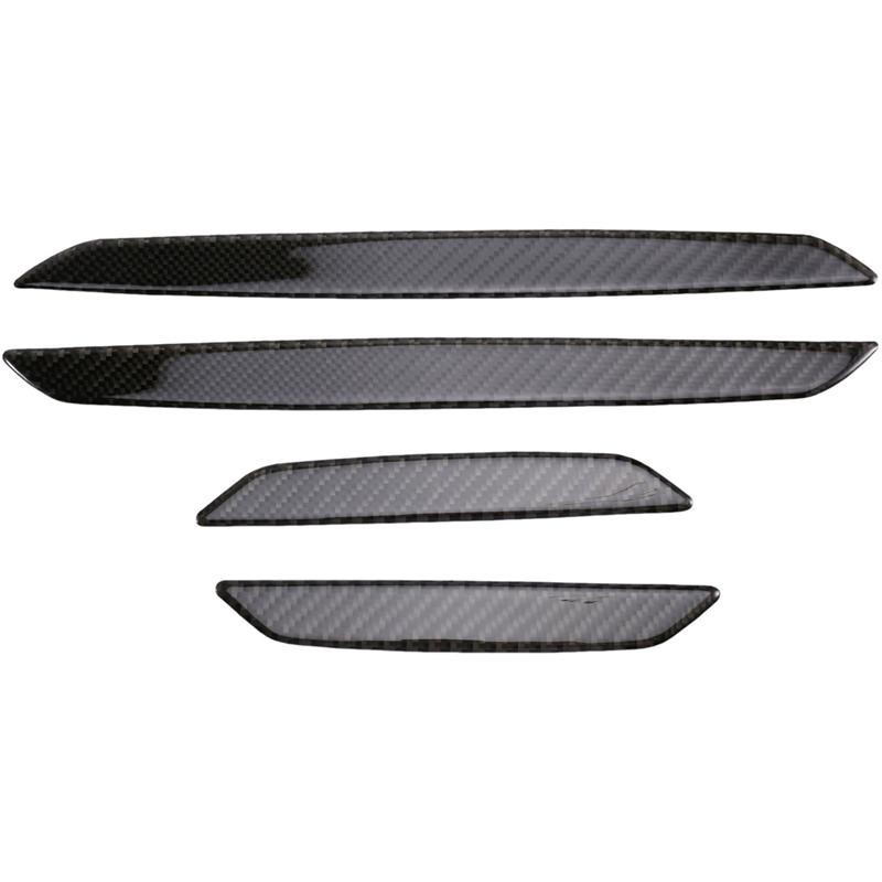 

Car Pedal Stickers Car Pedal Interior Pedal Sticker Car Pedal Accessories For BMW 3 Series F30 4 Series Carbon Fiber Color