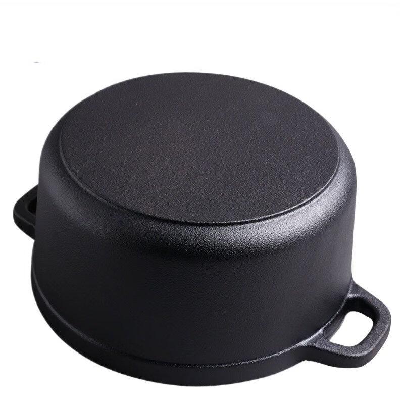 ZISIZ Cast Iron Stew Pot
