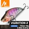 MEREDITH VIBRATION-X VIB 75мм 19г Воблери Рибальські снасті Рибальські приманки Вібраційна приманка для всіх глибин Штучні аксесуари