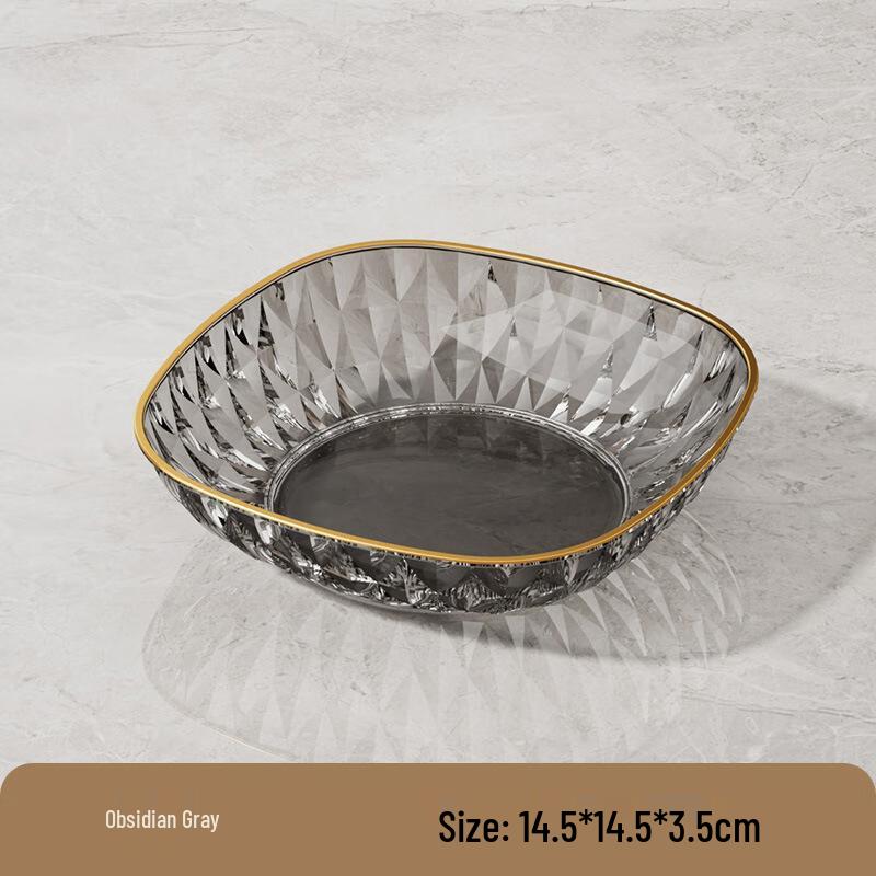 Minai Lyxiga Diamant Snacks- och Fruktfat