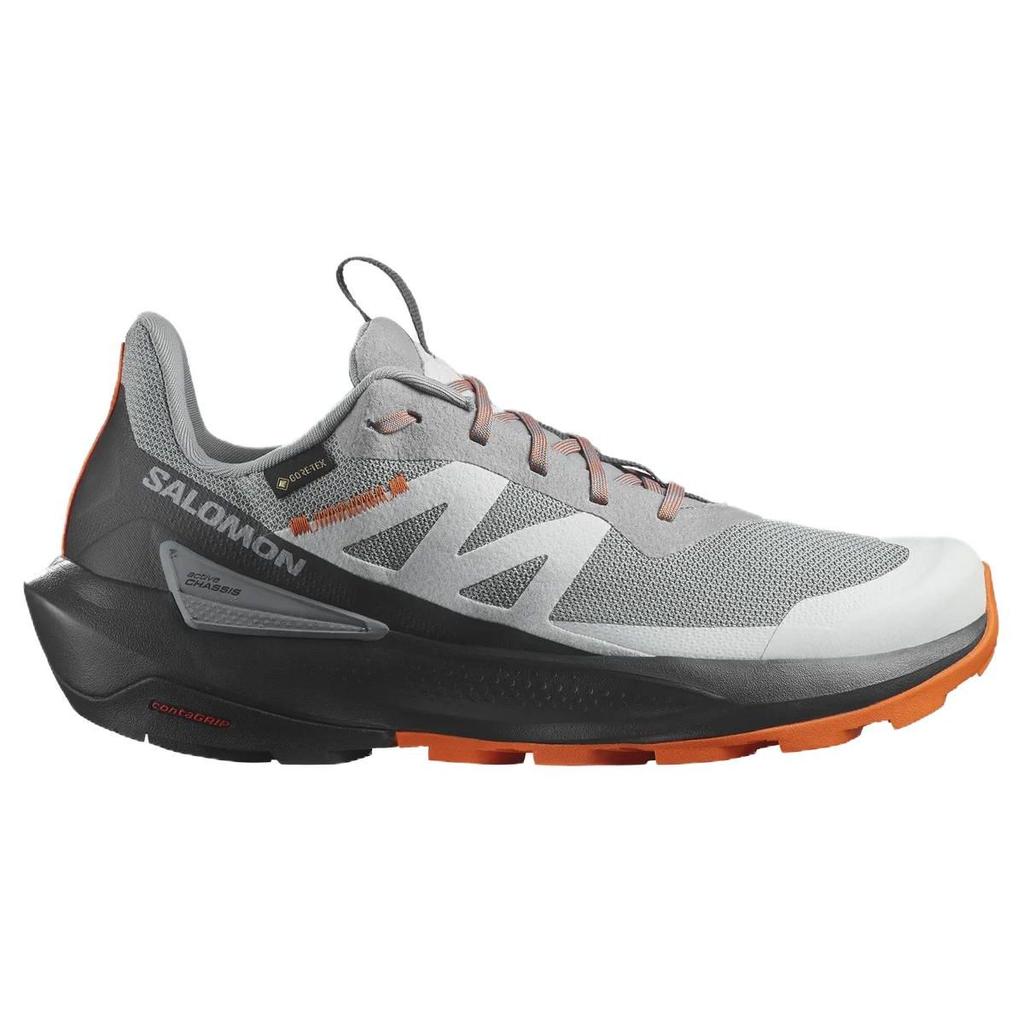 SALOMON Elixir Activ GORE-TEX Sharkskin Men Sneakers Grey Phantom Dragon-Fire L47456200