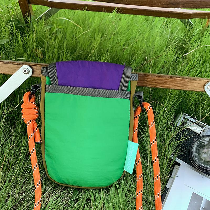 Crossbody Bag Color Block Mobile Phone Shoulder Bag