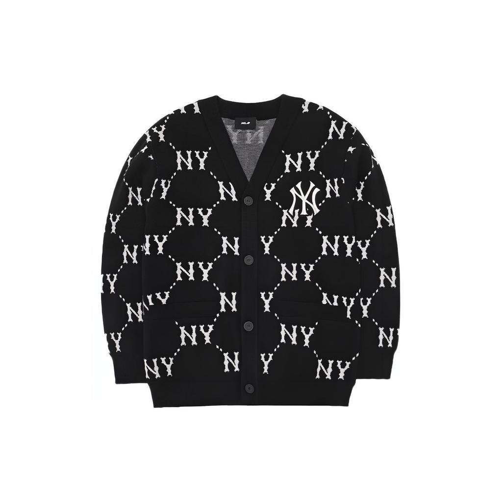 MLB Sweaters Unisex Black Crew Neck Moderate Other 3AKCM0531-50BKS