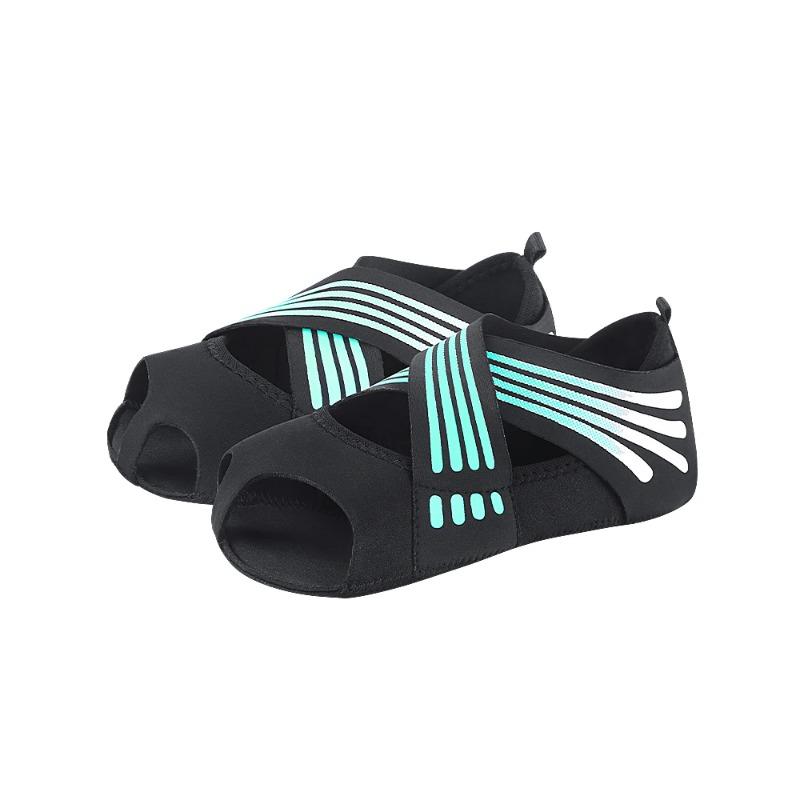 Professional Non Slip Gym Yoga Shoes Flat Soft Anti Slip Sole Ballet Fitness Dance Shoes Pilates Yoga Shoes Socks