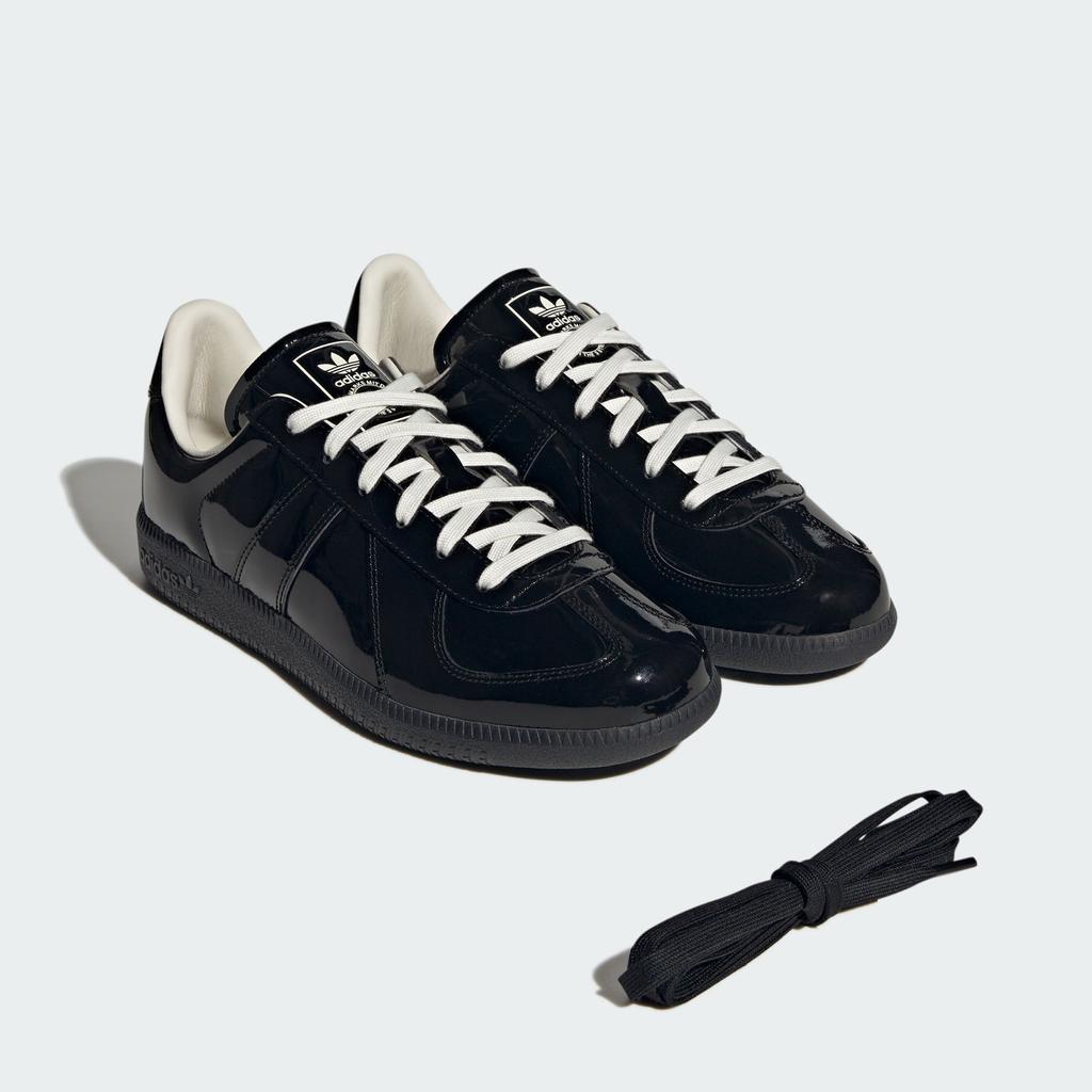 adidas BW Armee Schwarzes Lackleder