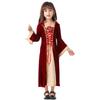 Halloween Medieval Vintage Court Queen Strap-on Dress Parent-Child Performance Costume