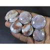 280Cts. Natural Crazy Lace Agate Round Cabochon Loose Gemstone 06 Pcs Lot C-1546