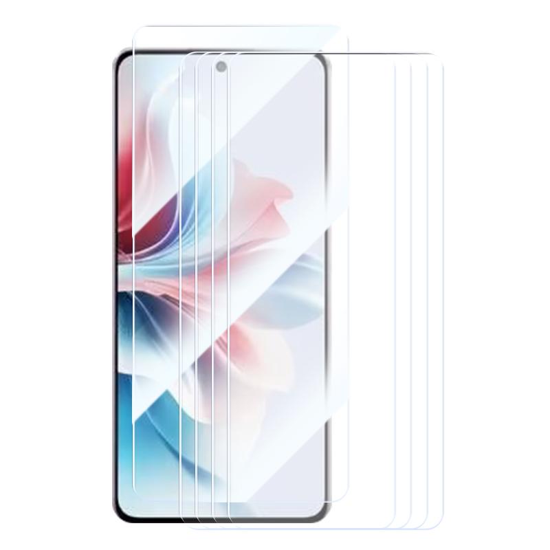 RURIHAI 10Pcs For Oppo Reno11 F 5G 0.26mm Ultra Thin Screen Protector 2.5D High Aluminium-silicon Glass Film