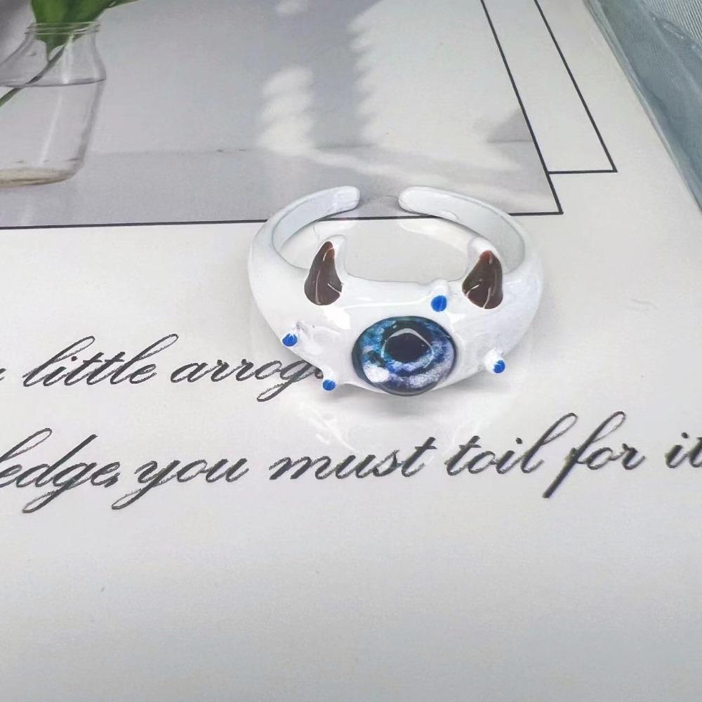 Süßer Monster Ring Diamant Dopamin Ring