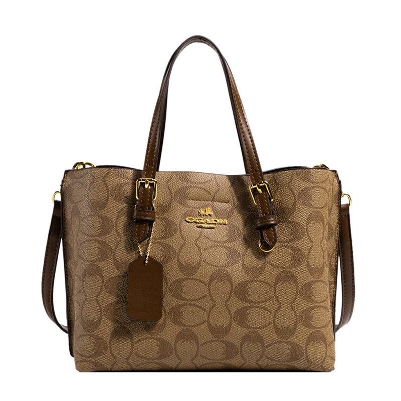 

New retro fashion large capacity tote bag - autumn/winter Versatile temperament Feminine shoulder bag Elegant design