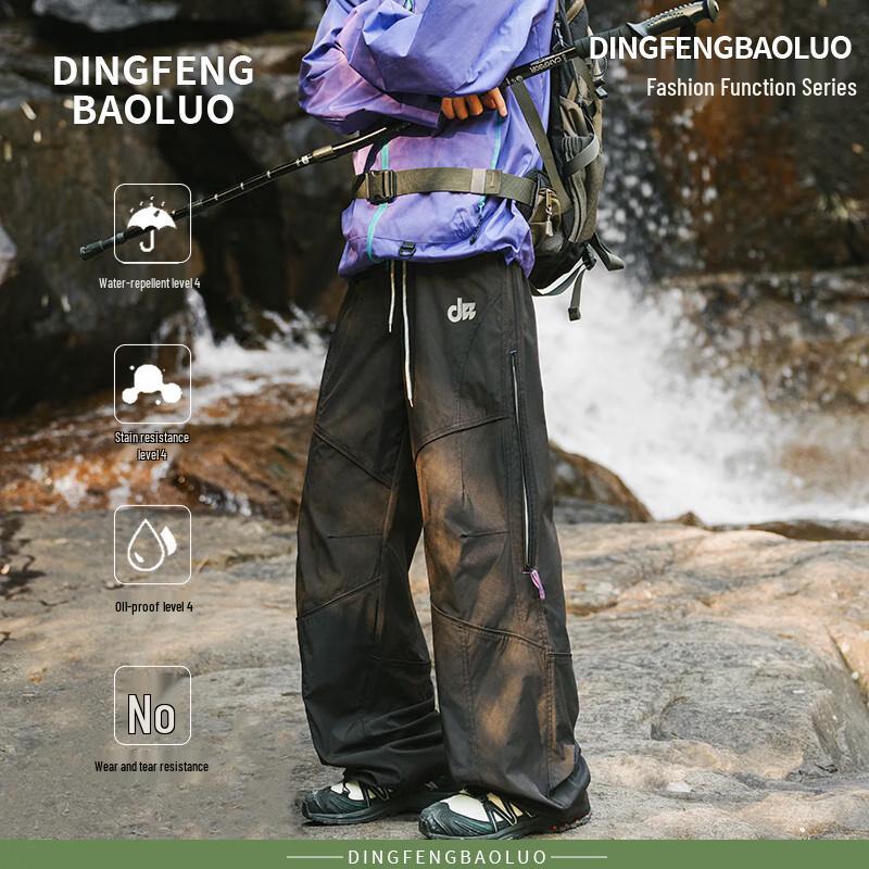 

Dingfengbaoluo Men s Autumn Outdoor Cargo Hiking Pants XL