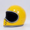 Retro Motorcycle Glass Fiber Material Helmet Unisex Small Body Cruise Motorcycle Space Full Face Helmet Vintage Design