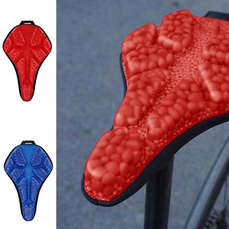 Comfortable Exercise Bike Seat Cover Bicycles Saddles Replacement NonSlip Thicken Cycling Seat Cushion for Women Men