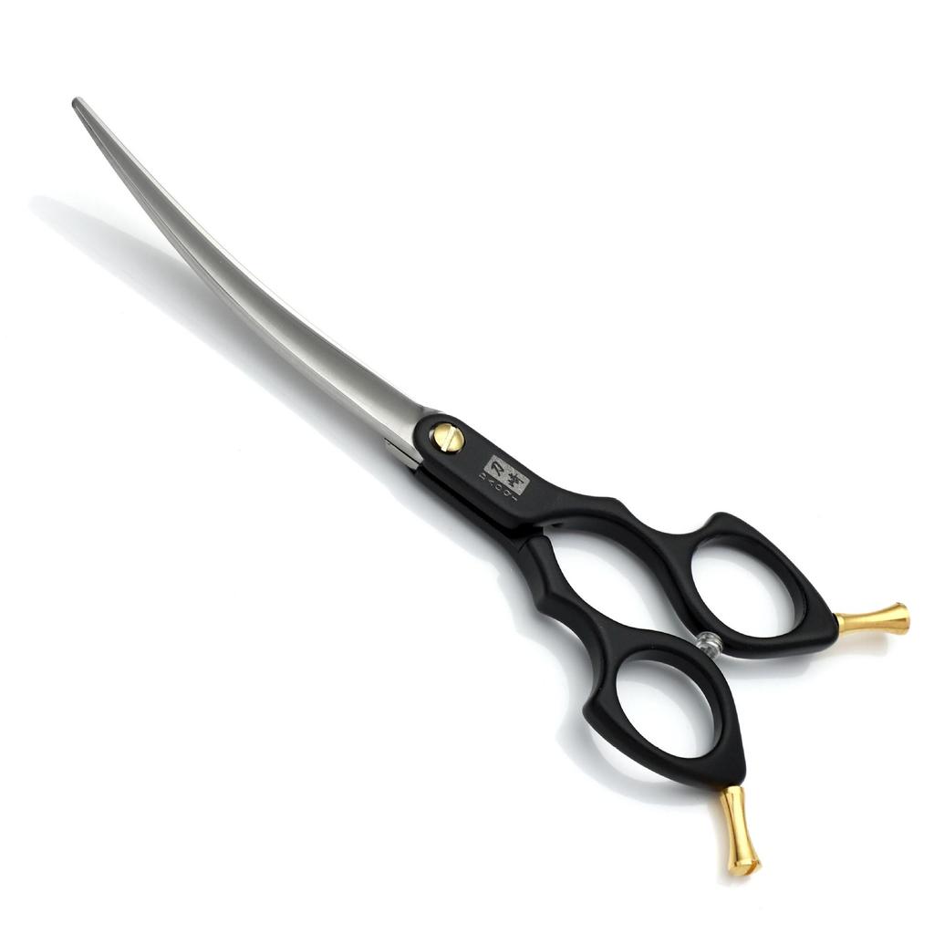 6.5" Colored Pet Grooming Scissors - 9cr18 Stainless Steel, Cat/Dog Hairdressing Shears, Customizable Logo/Pattern