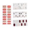 1PC Full Cover Art Nail Sticker Paper Net Laser Manicure Decals Nail Polish Strip Nail Decals