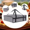 Bag Carrier Insulated Food Carrying Holder with Non Woven Fabric Material And Easy Access Zipper