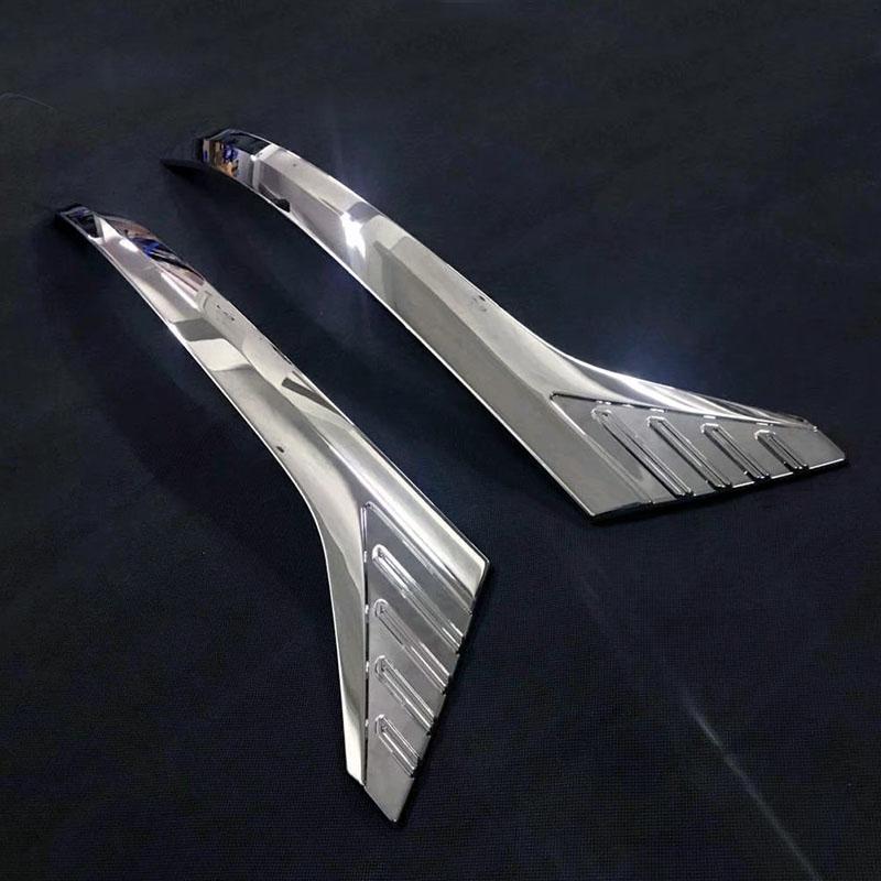 Car Styling Head Light Front Lamp Eyebrow Eyelid Cover Strip Trim Decor Sticker For Toyota Voxy Noah R80 2017 2018