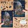 3D Large-Scale Scenery Sticker: DIY Visual Stacking Miniature Scene, No Cutting Needed