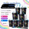 Washable Glitter Markers for Kids - Soft Tip Super Sparkle Colors for Art & School