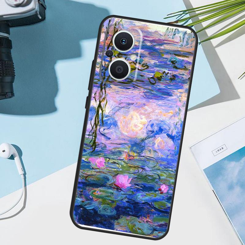 

Claude Monet Painting Cover For OPPO Reno 14 F 13F 12F 11F 10 11 12 13 Pro 7 8 Lite OPPO Find X9 X5 X6 X8 Pro Case OPPO Reno11 F
