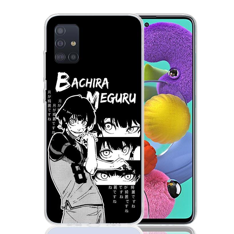 Blue Lock Bachira Meguru Phone Case For Samsung Galaxy A52 A32 A22 A12 A02S A50S A30S A51 A31 AA71 Note 20 Ultra 10 S10 Plus Gal