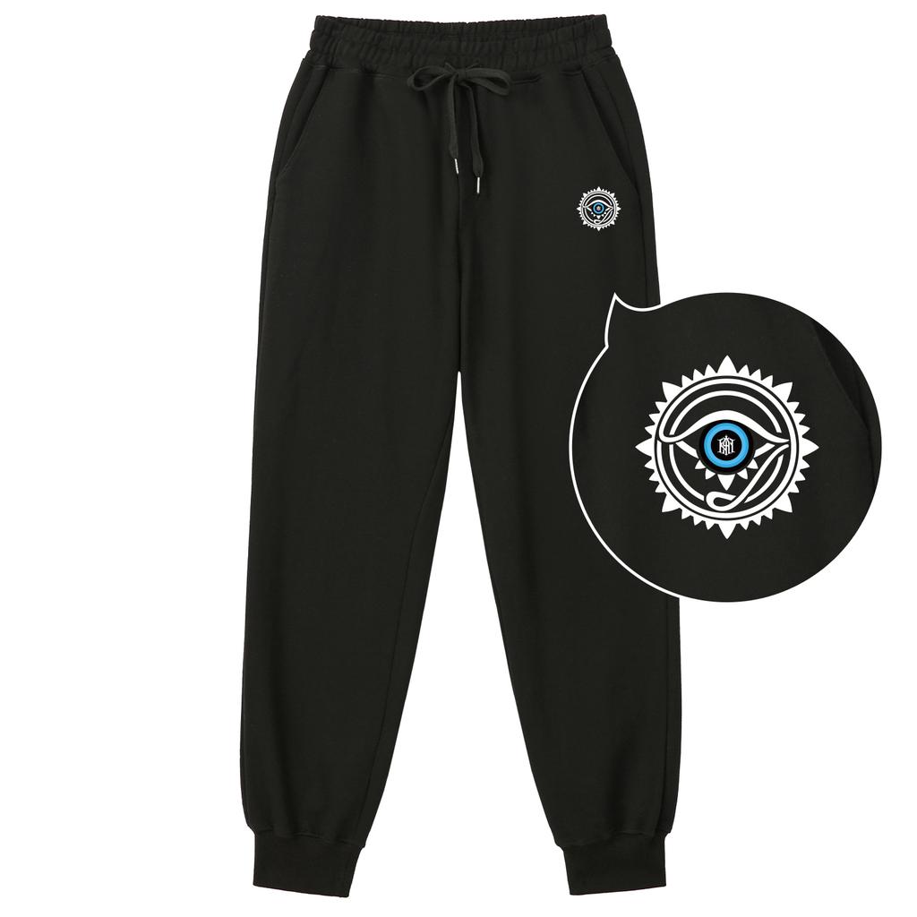 KAN6312 Klpb0016 Eye Of Horus Jogger Pants Black