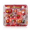 7 Grid Keycap Clicker Anti Stress Fidget Keyboard Keychain Decompression Button Hand Relax Party Favor Gift
