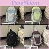 Minimalist Nylon Backpack For Travel And Casual Use With Breathable Design For Unisex Adults