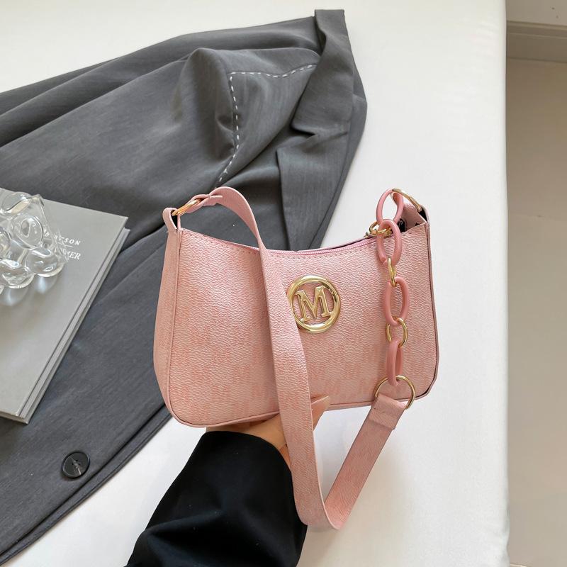 

Женская маленькая сумка сумка через подмышку 2025 новая сумка женская трендовая сумка через плечо сумка через руку сумка розовый