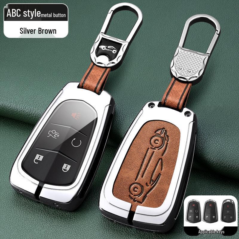 Cadillac XT5, CT5, XT4, XT6, CT6, XTS, ATSL, CT4 Premium Metal Key Cover