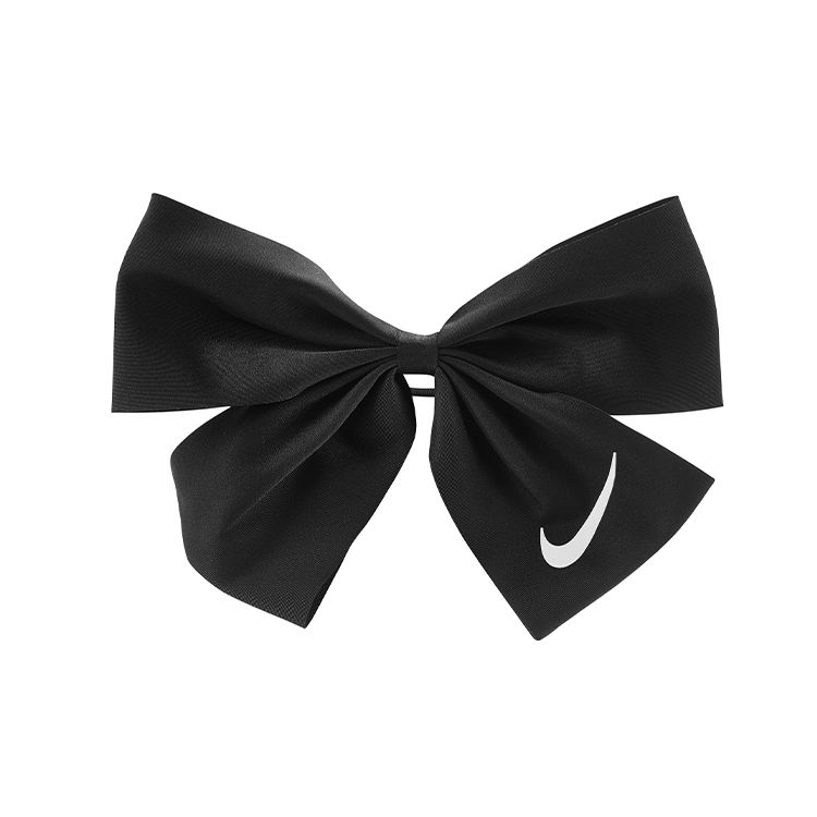Nike Hair Bow Polyester Rubber Headband Women accessories Black CZ0545-010/N1001764010OS Black