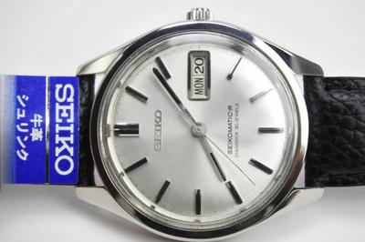 83 Matic Weekdate 1966 SEIKO 30 Jewels Automatic Watch with Excellent Condition Matic-R 8306-8001 Men's Strap