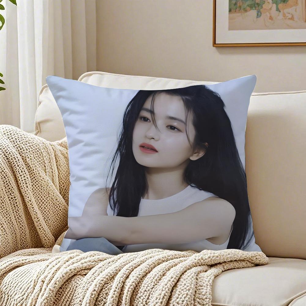 Kim Tae Ri Cushion Cover Linen Minimalist Soft  for Sofa Bed Home Room Decor