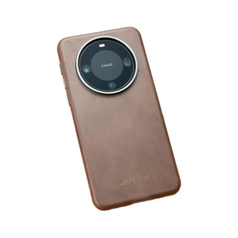 Huawei Mate60Pro Phone Case Business All-inclusive Magnetic Anti-drop Pura70pro High-end Men's Leather Case