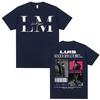 Rapper Luis Miguel Album Tour Grafické Tričko Pro Unisex Harajuku Hiphop Super Velký Letní Potisk 100% Čisté Tričko Černé