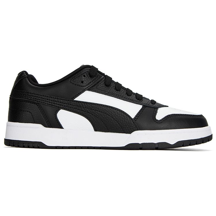 Puma RBD Game Low Black White Unisex Sneakers Team-Gold 386373-07