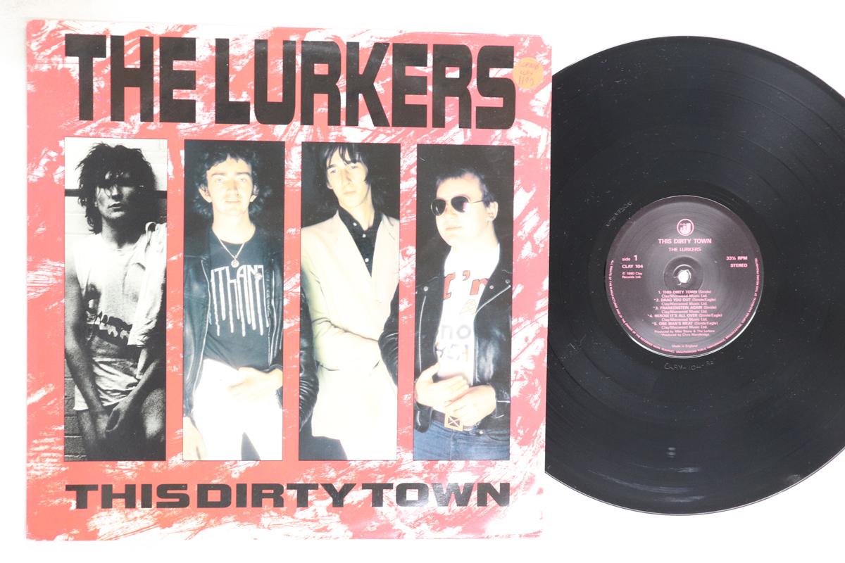 

LP Record LURKERS - This Dirty Town CLAY104 CLAY 1989 UK Rock Used