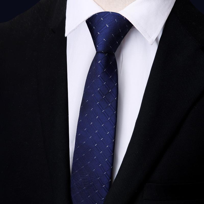 Men'S And Women'S Business Ties, Formal Wear, Black Zipper-Style Groom Wedding Korean Version, Narrow Lazy, No Striped Bow Tie Plaid