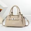 Pu Material Handbag For Casual Travel With Zipper Closure And Inner Pocket