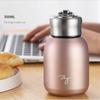 1Pc 300ML Fashion Mini Coffee Vacuum Flask Lovely Stainless Steel Thermos Portable Travel Water Bottle with Lid Cups