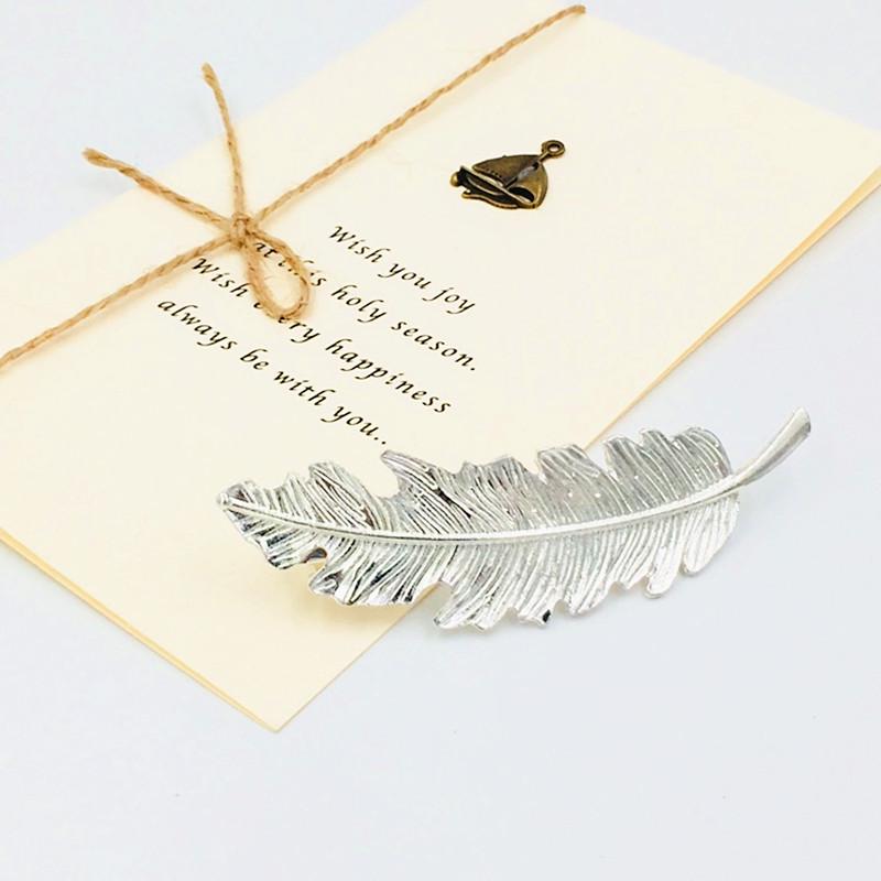 Fashion Jewelry Vintage Hair Clip Silver Color Gold Color Punk Leaves Comb Hairpins Women Girls Party Accessories Alloy Clip Hai